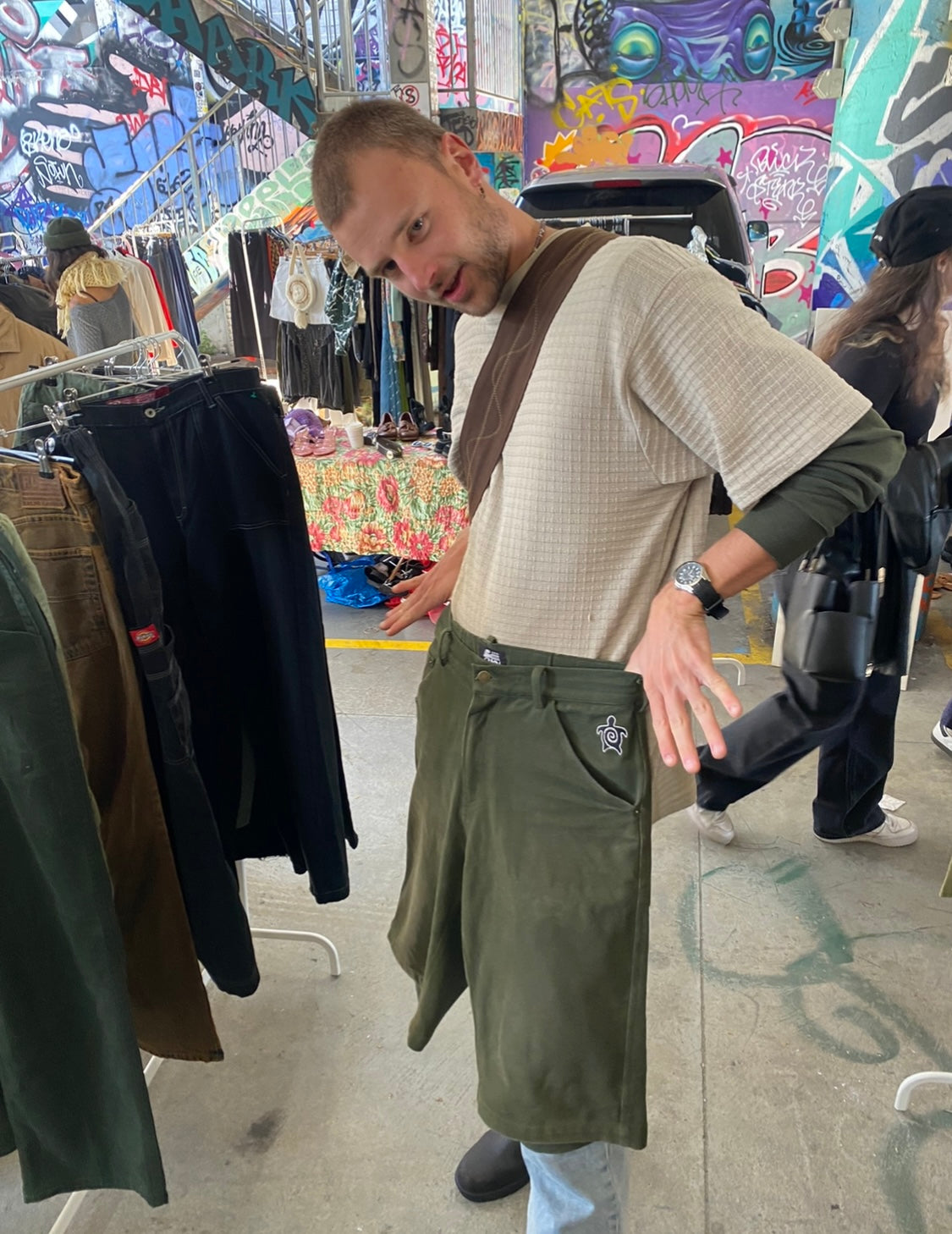 Rerun Work Shorts (Green)