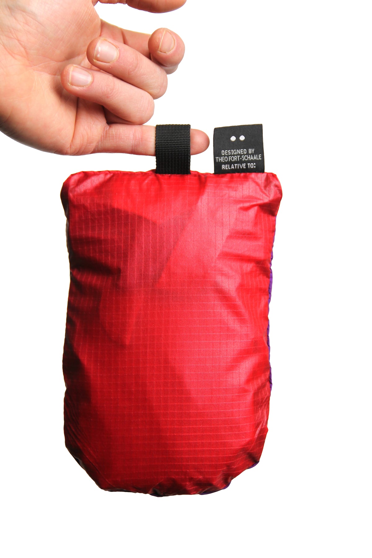 Hot Air Balloon Messenger Bag - Purple/Red