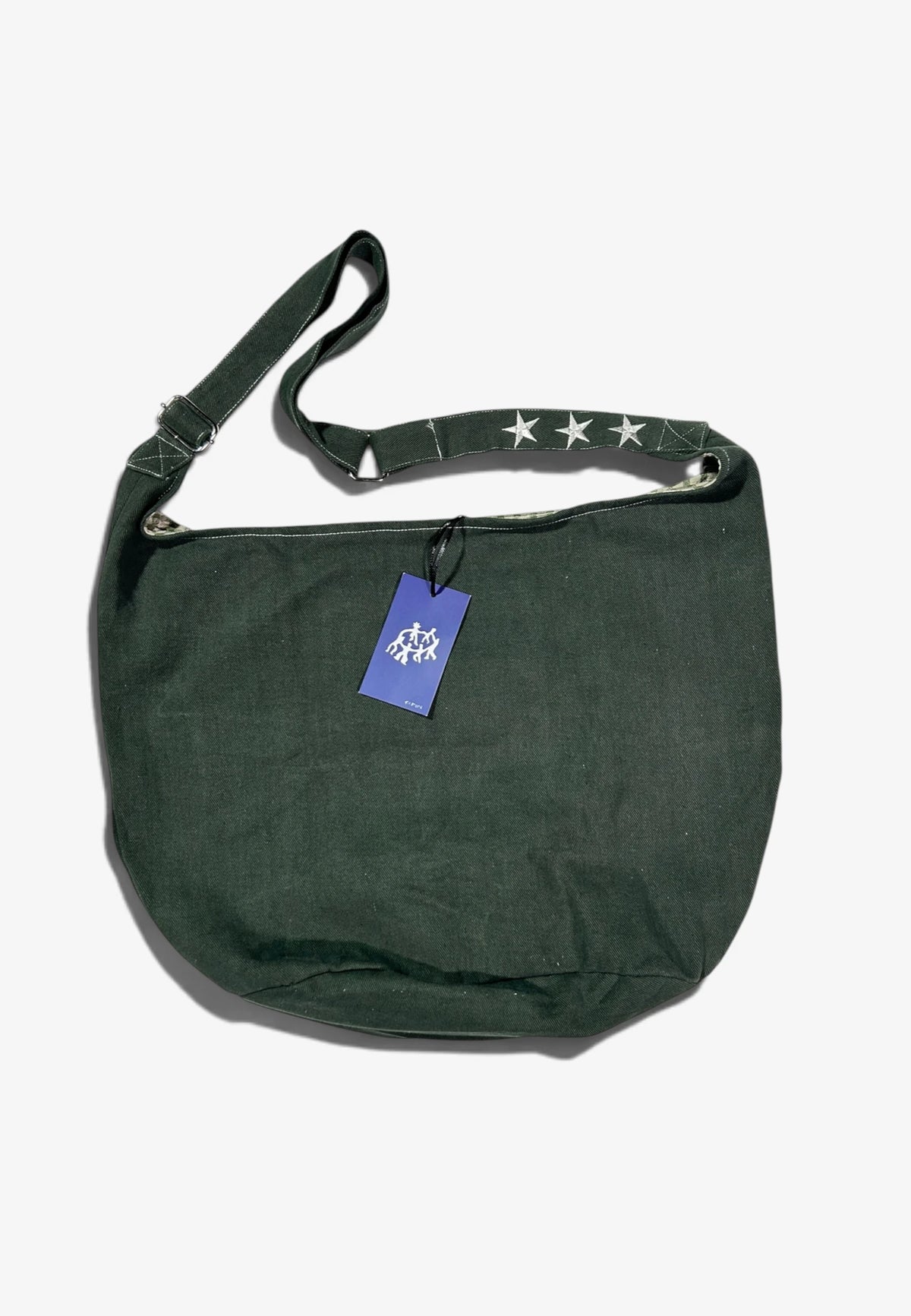 Rerun x Listen Cargo Bag (Dark Green)