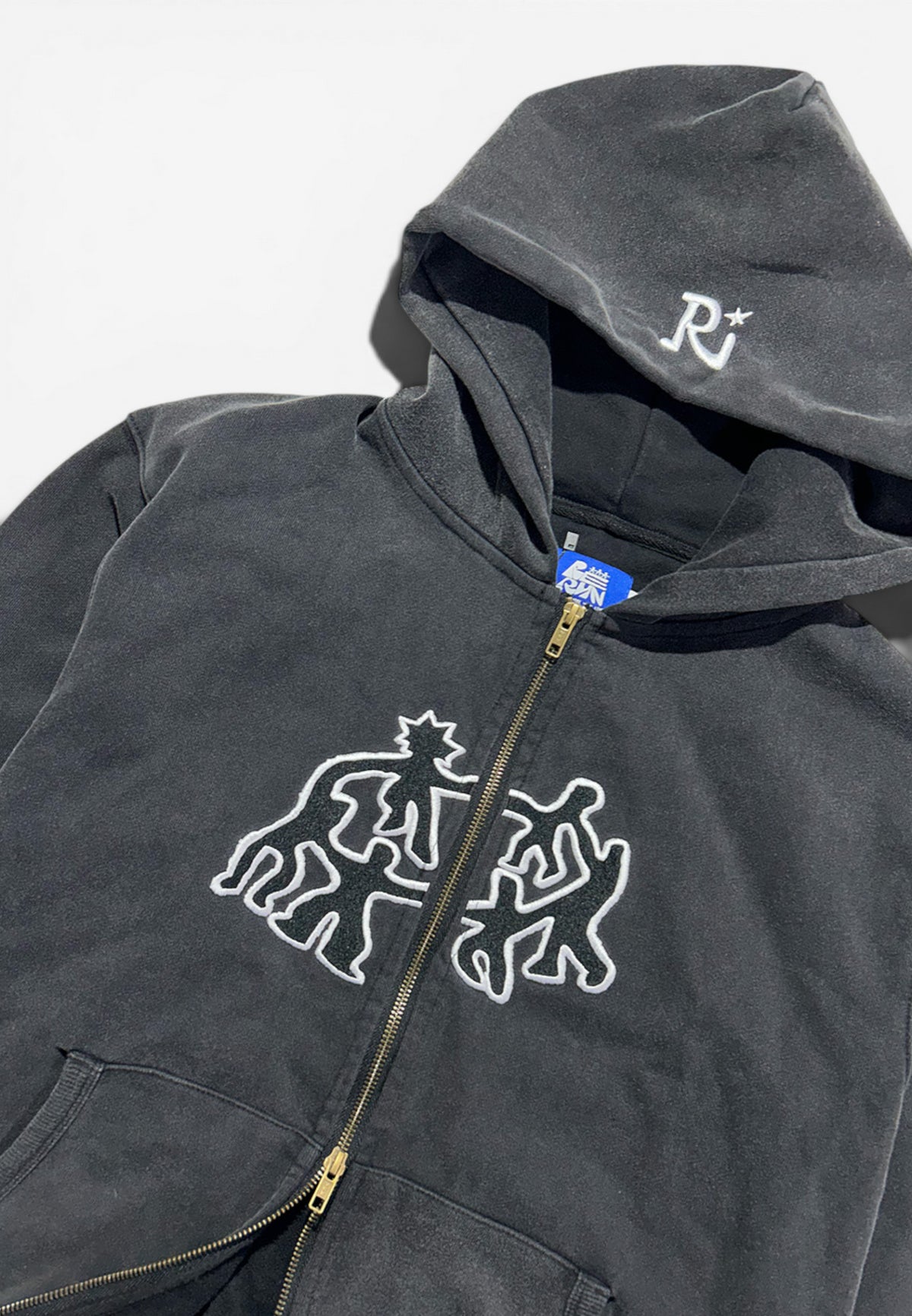 Together Hoodie (Stonewashed Black)
