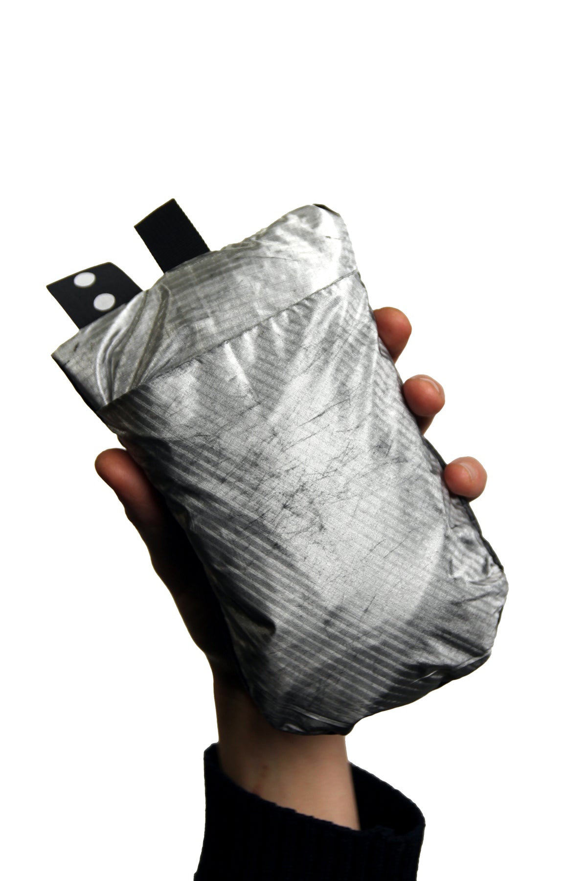 Hot Air Balloon Messenger Bag - Silver
