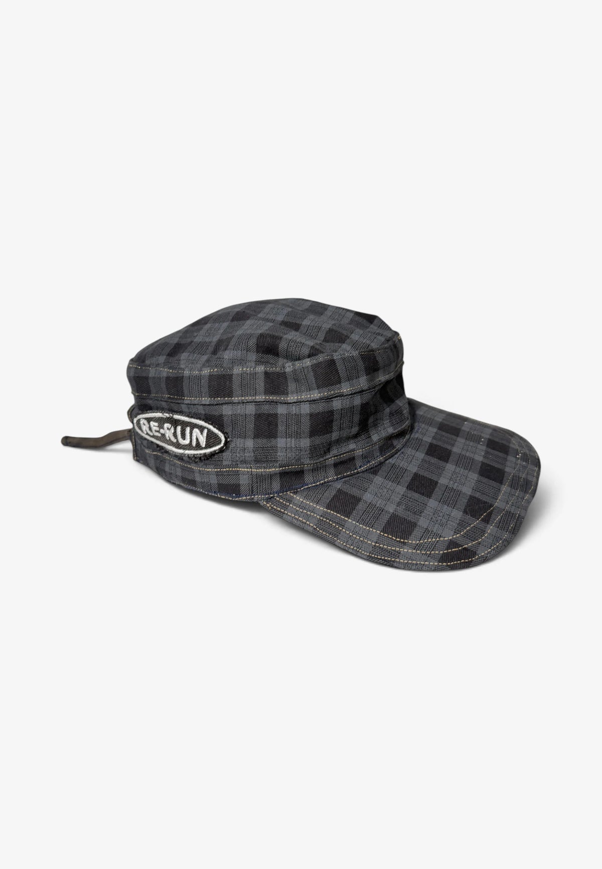 Scrap Cadet Cap (Grey Plaid)