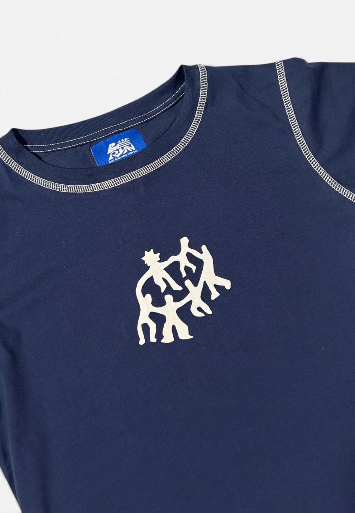 Together Baby Tee (Navy)